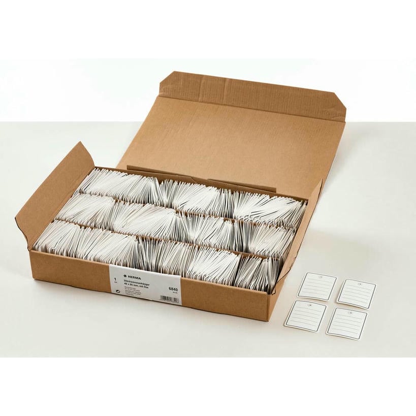 Stückwarenanhänger mit Öse, 1000 St.