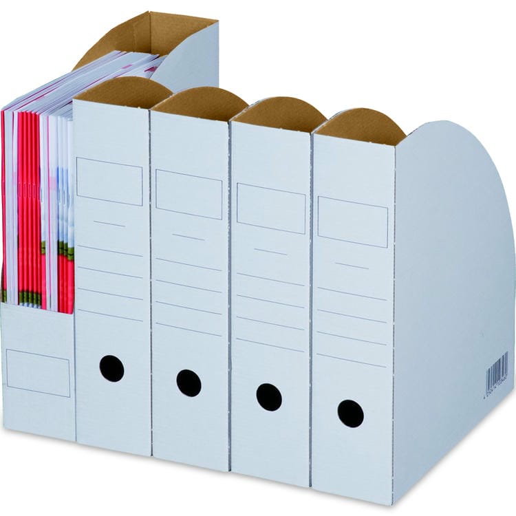 Archiv-Ablagebox »BIANCO« (260x75x515 mm)