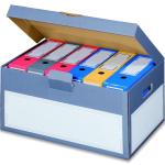 Archivbox mit Deckel, farbig (522x333x268 mm)
