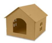 Katzenhaus (420x450x400 mm)
