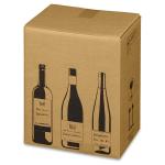 Versandkarton FÜR WEINFLASCHEN (305x212x368 mm)