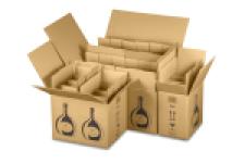 Versandkarton FÜR BOCKSBEUTEL, Retail-Sets inkl. Einlage (498x328x238 mm)