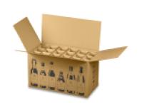 Versandkarton FÜR BIERFLASCHEN (528x255x288 mm)