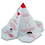 Palettenhütchen mit Haftklebung (360x360x230 mm)