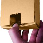 Trapez-Versandverpackung, mit Haftklebestreifen (860x105/55x75 mm)