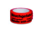 Signal-Klebebänder sicheren Transport (Bruchgefahr!)