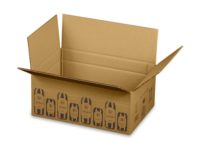 Versandkarton FÜR GETRÄNKEDOSEN (410x275x170 mm)
