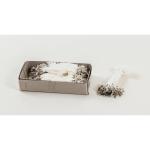 Fäden und Splinte 10 Bündel à 100 St.