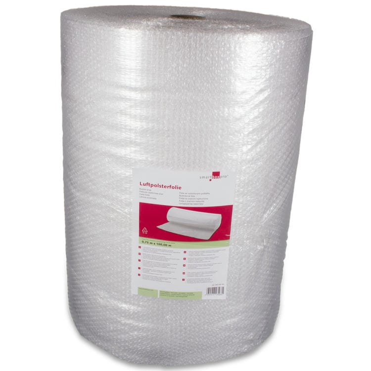Luftpolsterfolie, Großrollen (0,75x100 m)