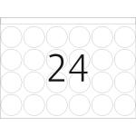 Haftetiketten für Druckmaschinen DP1 rund