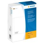 Adressetiketten für Schreibmaschinen, einzeln weiß