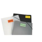 Farbige Etiketten rot