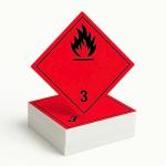 Gefahrgutetikett Klasse 3 – Entzündbare Flüssigkeiten