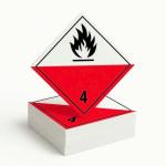 Gefahrgutetikett, siehe Produktbild