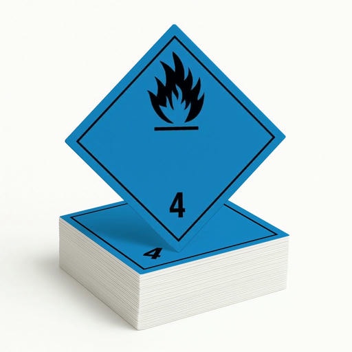 Gefahrgutetikett, siehe Produktbild