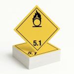 Gefahrgutetikett Klasse 5
