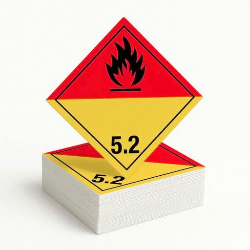 Gefahrgutetikett, siehe Produktbild