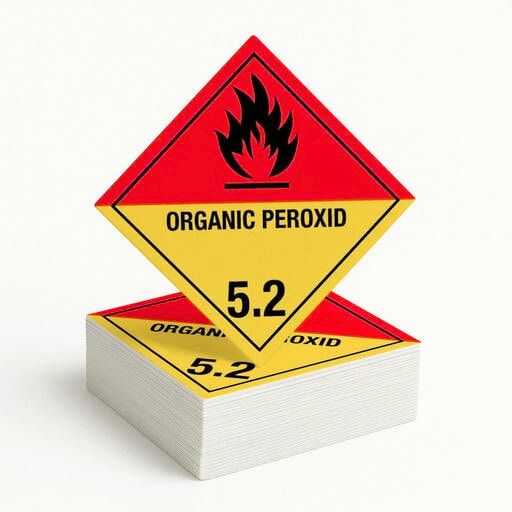 Gefahrgutetikett, siehe Produktbild