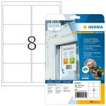 Wetterfeste Folien-Etiketten, wieder, ablösbar