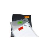 Neon-Etiketten leuchtorange