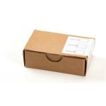 Hängeetiketten mit Faden weiß, 1000 St.