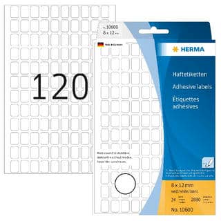 Vielzwecketiketten, ablösbar