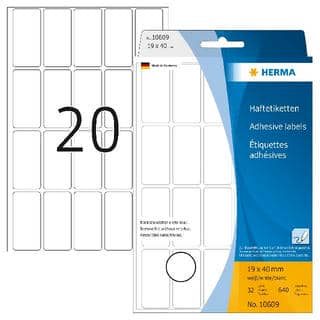 Vielzwecketiketten, ablösbar