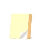 Einzeletikett (leuchtgelb) 148 x 210 mm - 900 Etiketten