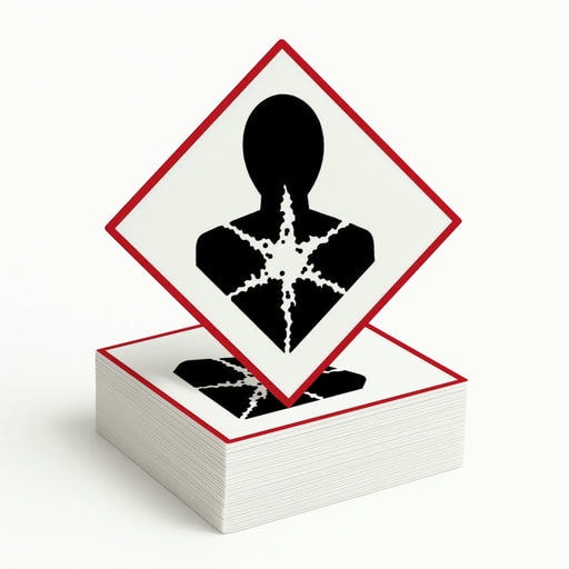Gefahrgutetikett GHS-Symbol „Gesundheitsschädlich“