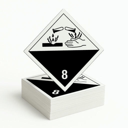 Gefahrgutetikett, siehe Produktbild