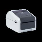 BROTHER TD-4410D, 4 Zoll, Thermodirektdruck, 203dpi, USB 2.0, seriell, grau/weiß , TD4410DXX1