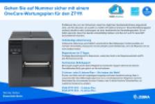 Zebra ZT111, 8 Punkte/mm (203dpi), EPL, EPLII, ZPL, ZPLII, USB, USB-Host, RS232, BT (BLE), Ethernet, ZT11142-D0E000FZ