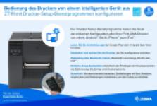 Zebra ZT111, 8 Punkte/mm (203dpi), EPL, EPLII, ZPL, ZPLII, USB, USB-Host, RS232, BT (BLE), Ethernet, ZT11142-D0E000FZ