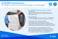 Zebra ZT231, 8 Punkte/mm (203dpi), Display, EPL, ZPL, ZPLII, USB, USB-Host, RS232, BT (BLE), Ethernet, ZT23142-T0E000FZ