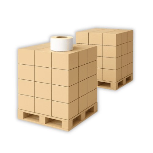 Rollenetikett Thermo ECO, 100x170 mm | 1.000 Etiketten/Rolle, 1 Palette = 160.000 Stk.