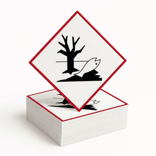 Gefahrgutetikett GHS-Symbol „Umweltschädlich“