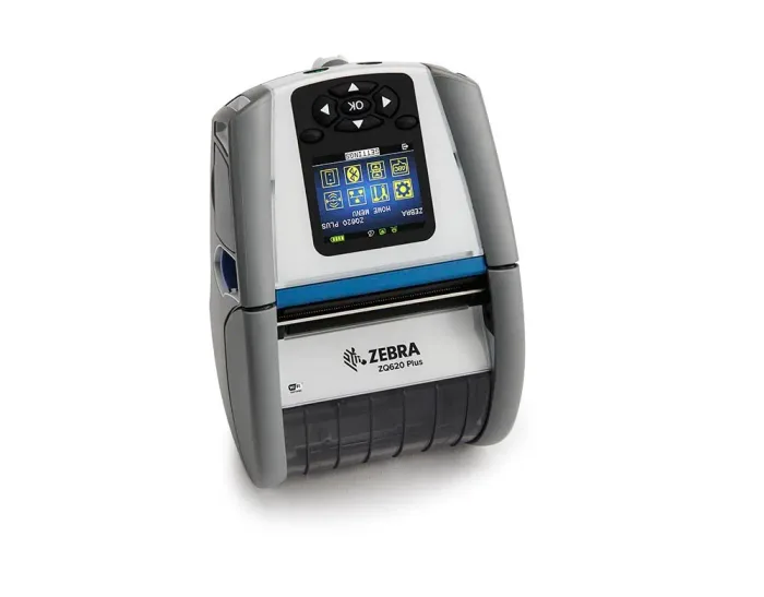 ZEBRA ZQ620 Plus, 8 Punkte/mm (203dpi), LTS, RS232, BT (BLE), WLAN, ZQ62-HUWAE04-00