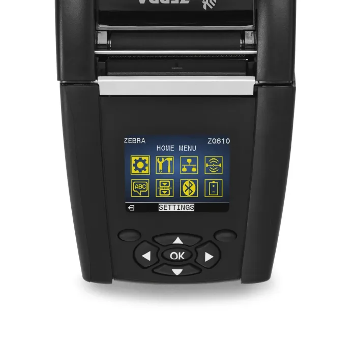 ZEBRA ZQ610 PLus, 19mm Kern, RS232, BT (BLE), 203dpi, ZQ61-AUFAE14-00