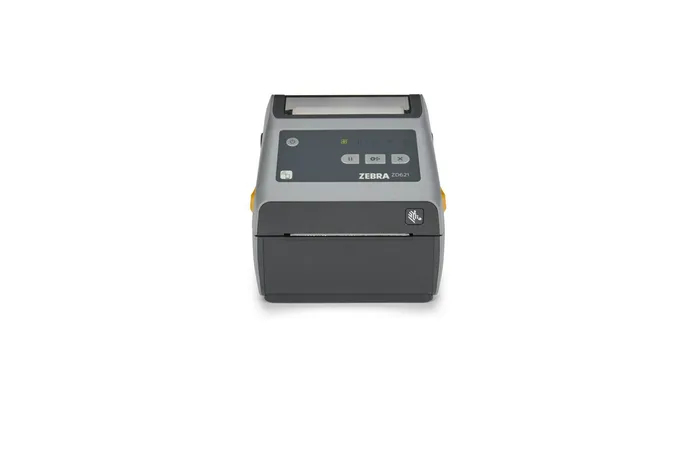Zebra ZD621d, 8 Punkte/mm (203dpi), Peeler, RTC, USB, USB-Host, RS232, BT (BLE), Ethernet, grau, ZD6A042-D1EF00EZ