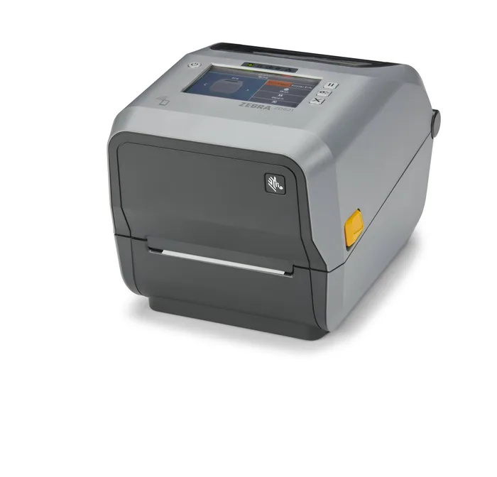 Zebra ZD621d, 8 Punkte/mm (203dpi), Peeler, RTC, USB, USB-Host, RS232, BT (BLE), Ethernet, grau, ZD6A042-D1EF00EZ