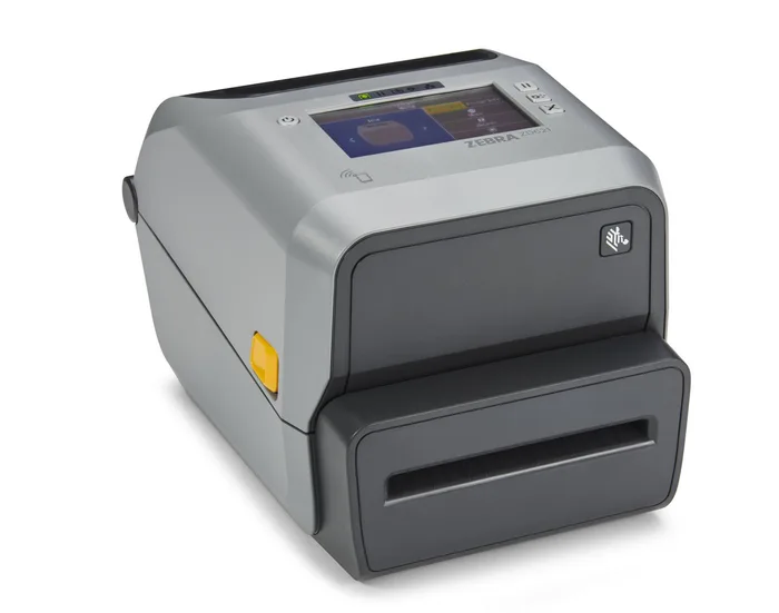 Zebra ZD621d, 8 Punkte/mm (203dpi), Peeler, RTC, USB, USB-Host, RS232, BT (BLE), Ethernet, grau, ZD6A042-D1EF00EZ