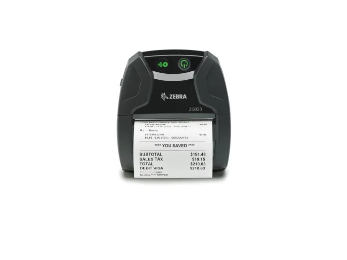 ZEBRA ZQ320 Plus, Outdoor, USB-C, BT (BLE), NFC, 203dpi, ZQ32-A0E04TE-00