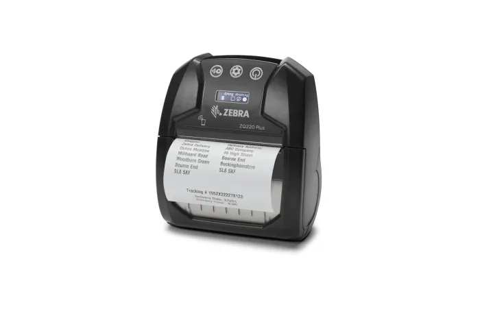Zebra ZQ220 Plus, 203dpi, CPCL, USB, BT, NFC, schwarz , ZQ22-B16B1KE-00