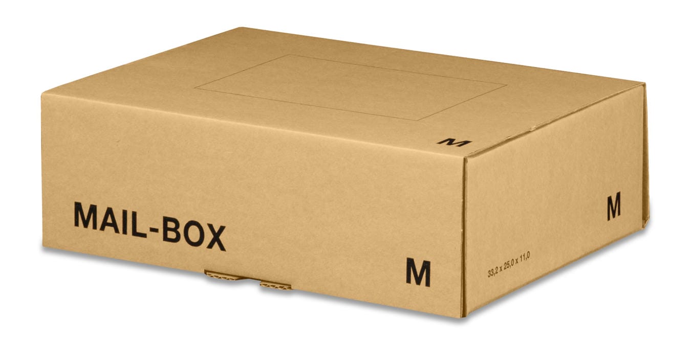 Mail-Box, wiederverschließbar (331x241x104 mm)