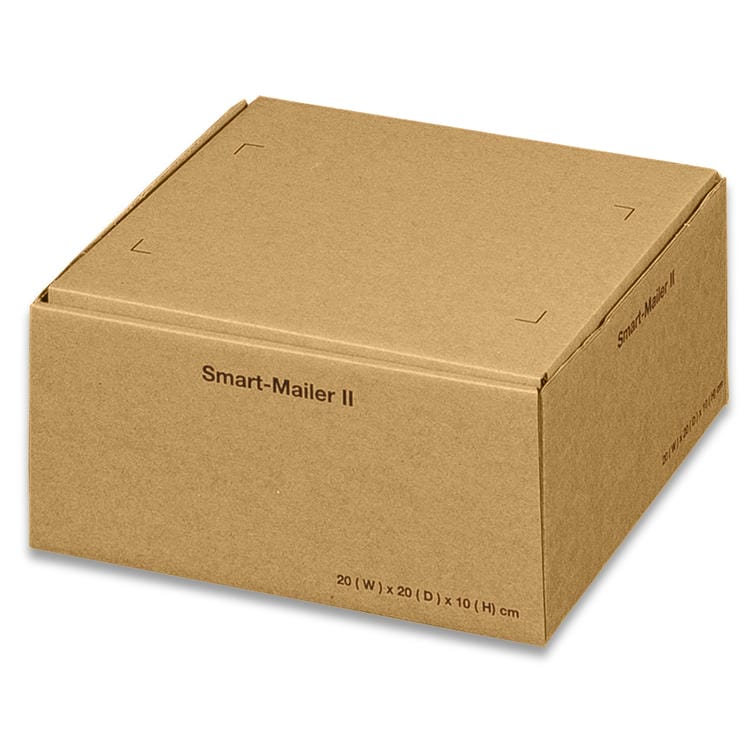 Smart-Mailer 2, braun, 200x200x100mm, 20er