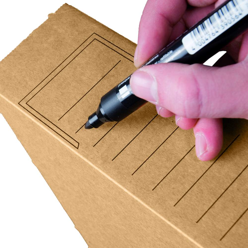 Archiv-Ablagebox (328x115x239 mm)