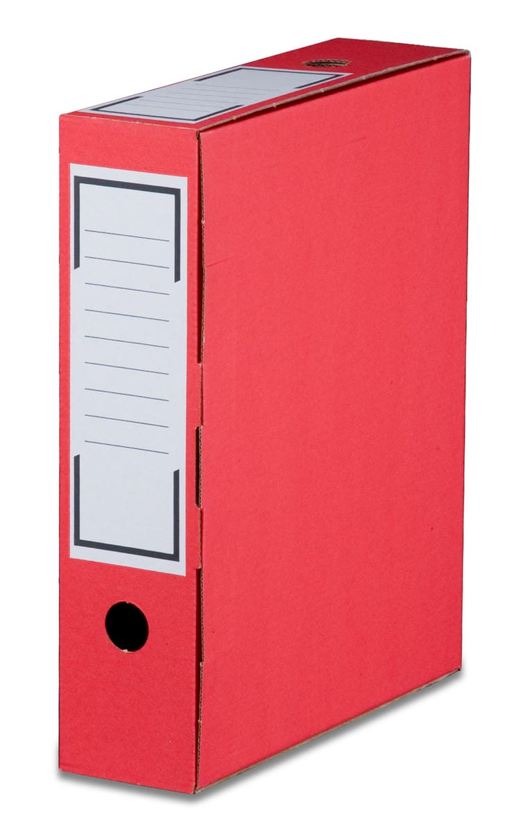 Archiv-Ablagebox, farbig (315x76x260 mm)