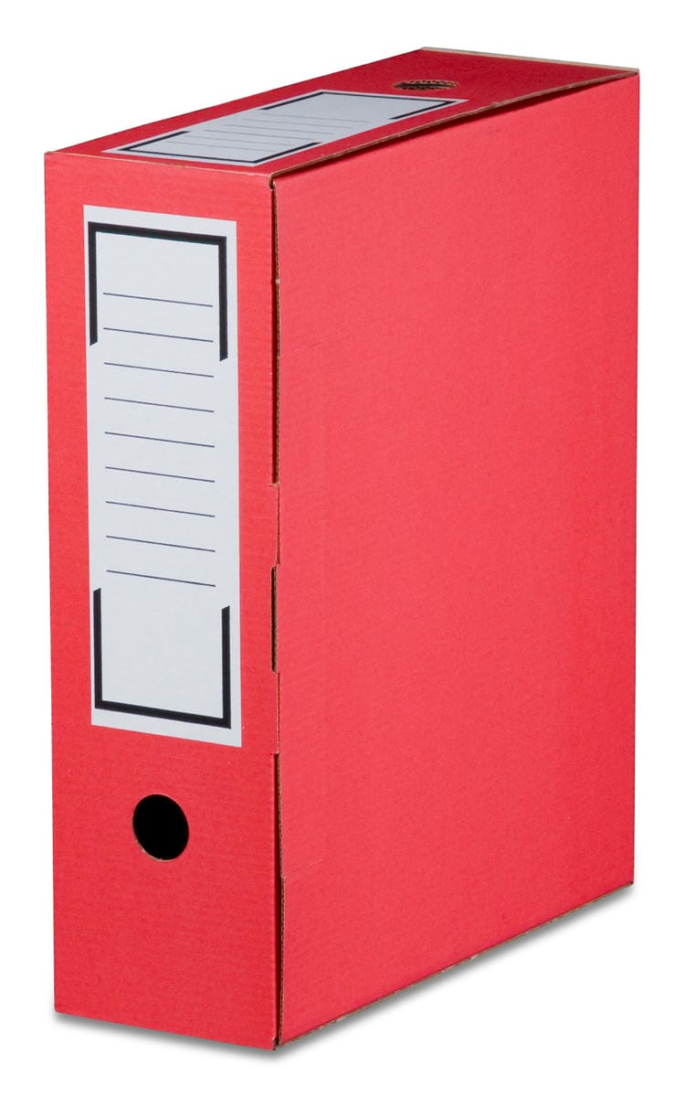 Archiv-Ablagebox, farbig (315x96x260 mm)