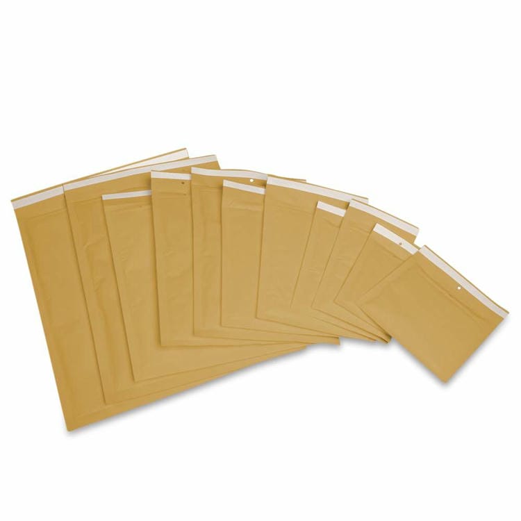 Luftpolsterversandtaschen, Haftklebung (95x165x50 mm)