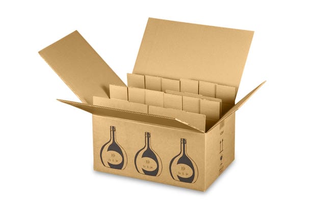 Versandkarton FÜR BOCKSBEUTEL, Retail-Sets inkl. Einlage (498x328x238 mm)